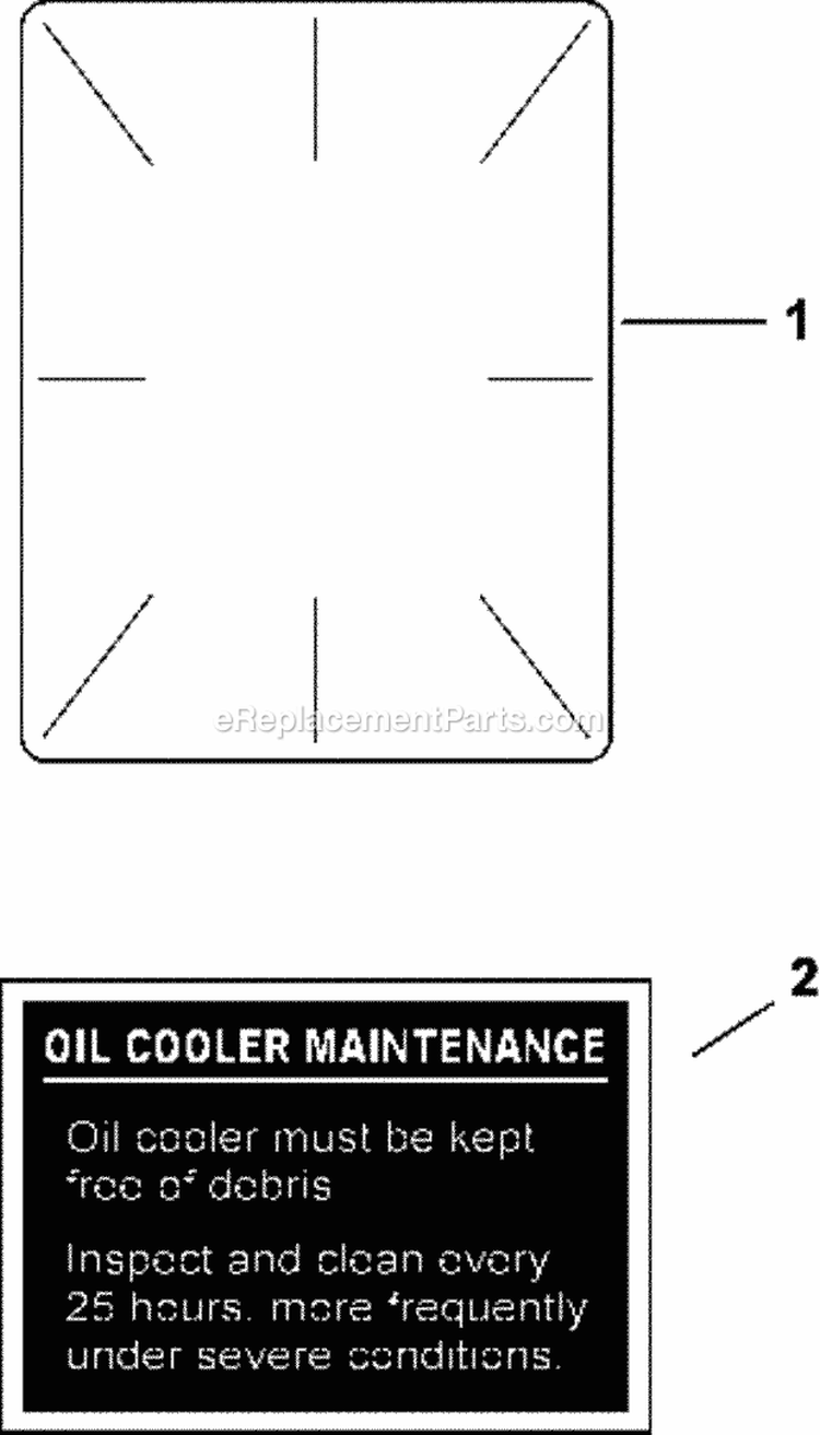 Page E Diagram and Parts List for CV25-69540  Kohler Engine