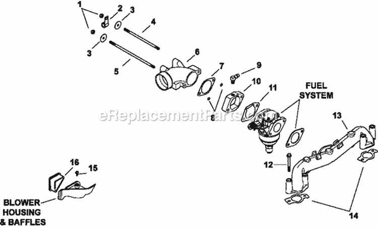 Page A Diagram and Parts List for CV740-0017  Kohler Engine