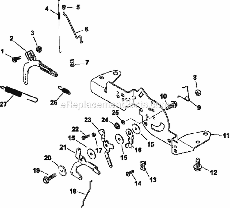 Page G Diagram and Parts List for CV22-67551  Kohler Engine
