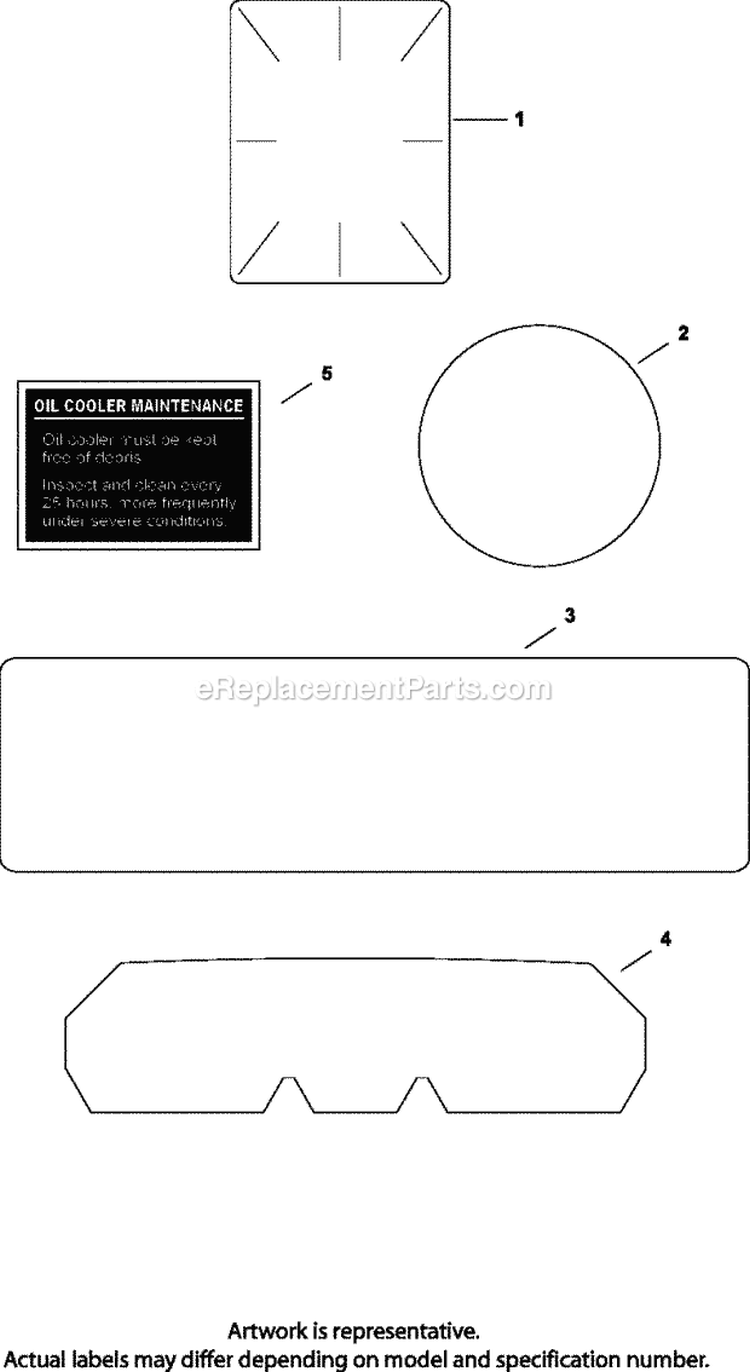 Page E Diagram and Parts List for CV740-0114  Kohler Engine