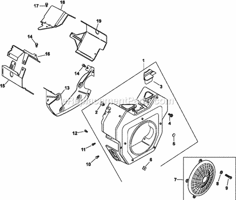 Page B Diagram and Parts List for CV730-3115  Kohler Engine