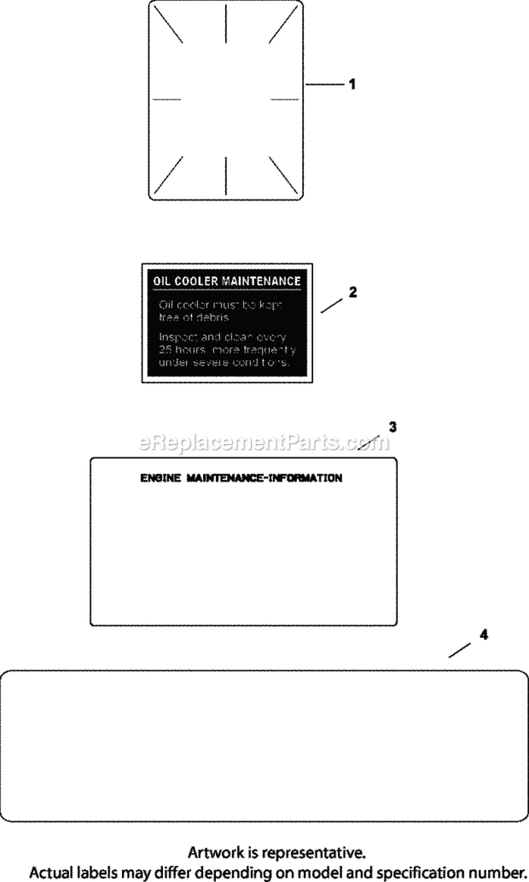 Page E Diagram and Parts List for CV740-0022  Kohler Engine