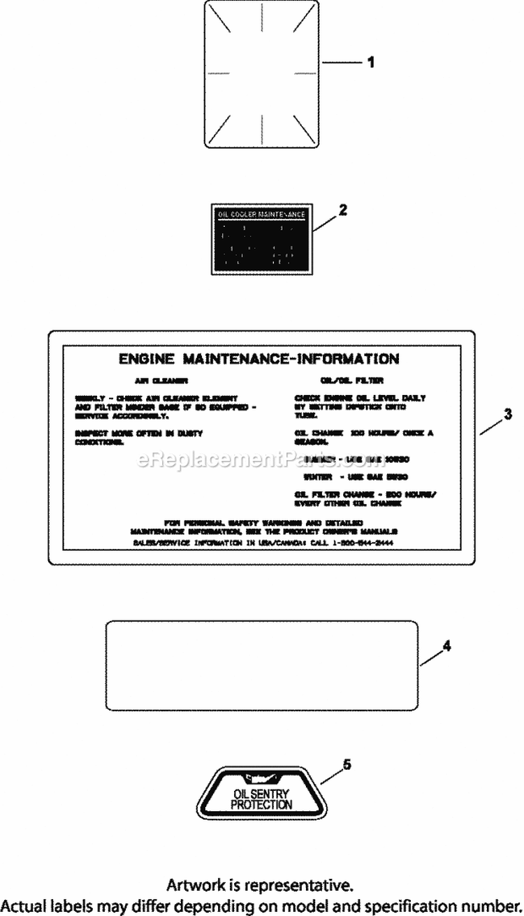 Page E Diagram and Parts List for CV26-79519  Kohler Engine