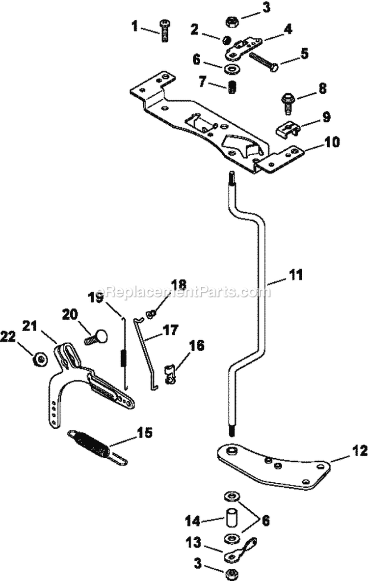 Page F Diagram and Parts List for CV745-0005  Kohler Engine