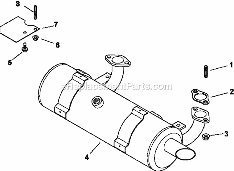 Page G Diagram and Parts List for CV740-0042  Kohler Engine