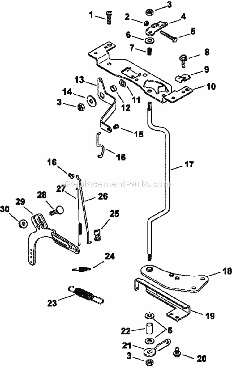 Page F Diagram and Parts List for CV750-0029  Kohler Engine