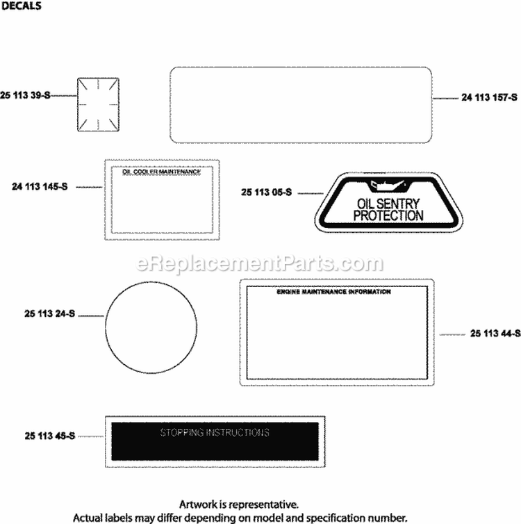 Page I Diagram and Parts List for CH750-0041  Kohler Engine