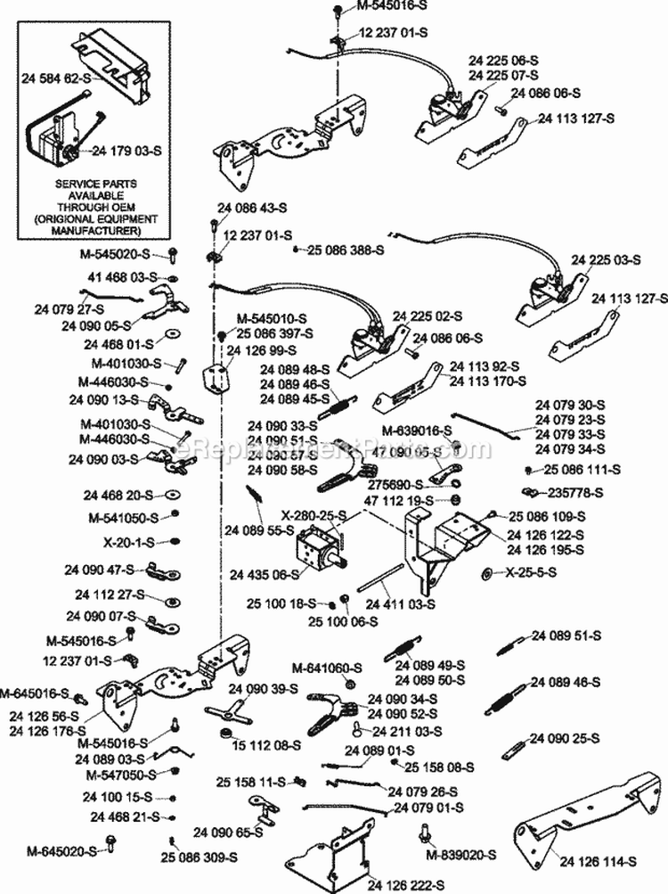 Page G Diagram and Parts List for ECH730-3002  Kohler Engine