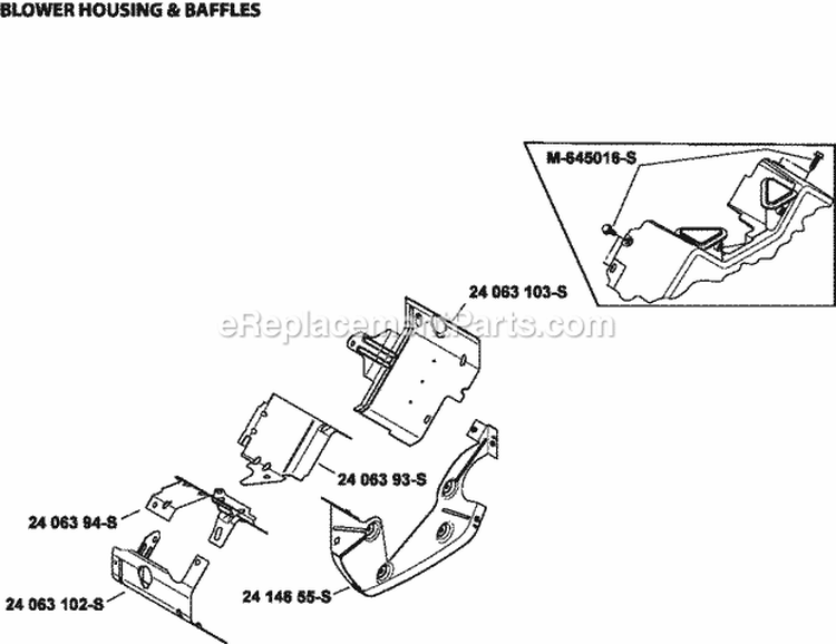 Page C Diagram and Parts List for ECH730-0011  Kohler Engine