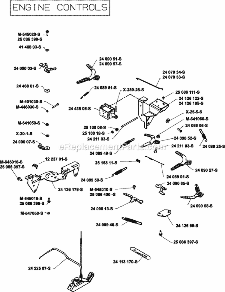 Page G Diagram and Parts List for ECH740-3011  Kohler Engine