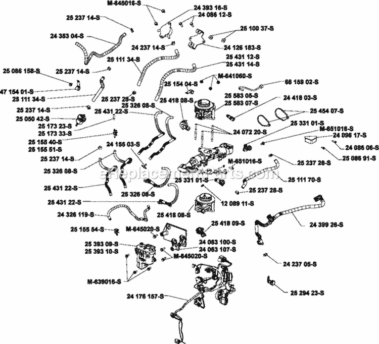 Page I Diagram and Parts List for ECH749-0011  Kohler Engine