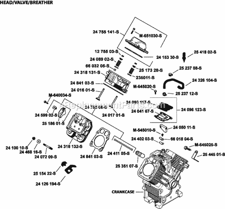 Page I Diagram and Parts List for ECH730-0011  Kohler Engine