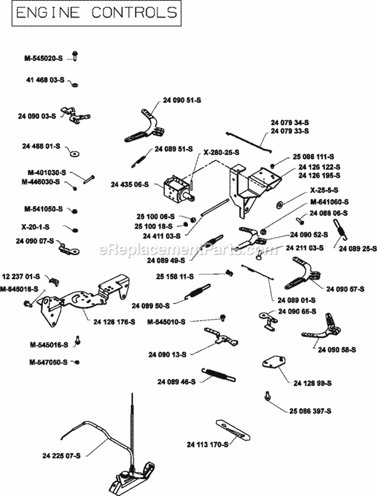 Page G Diagram and Parts List for ECH749-3014  Kohler Engine