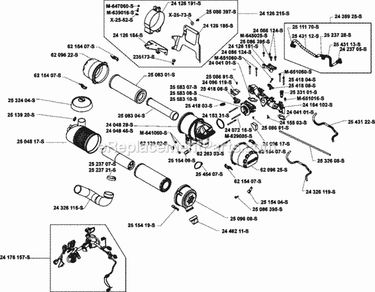 Page B Diagram and Parts List for ECV730-3013  Kohler Engine