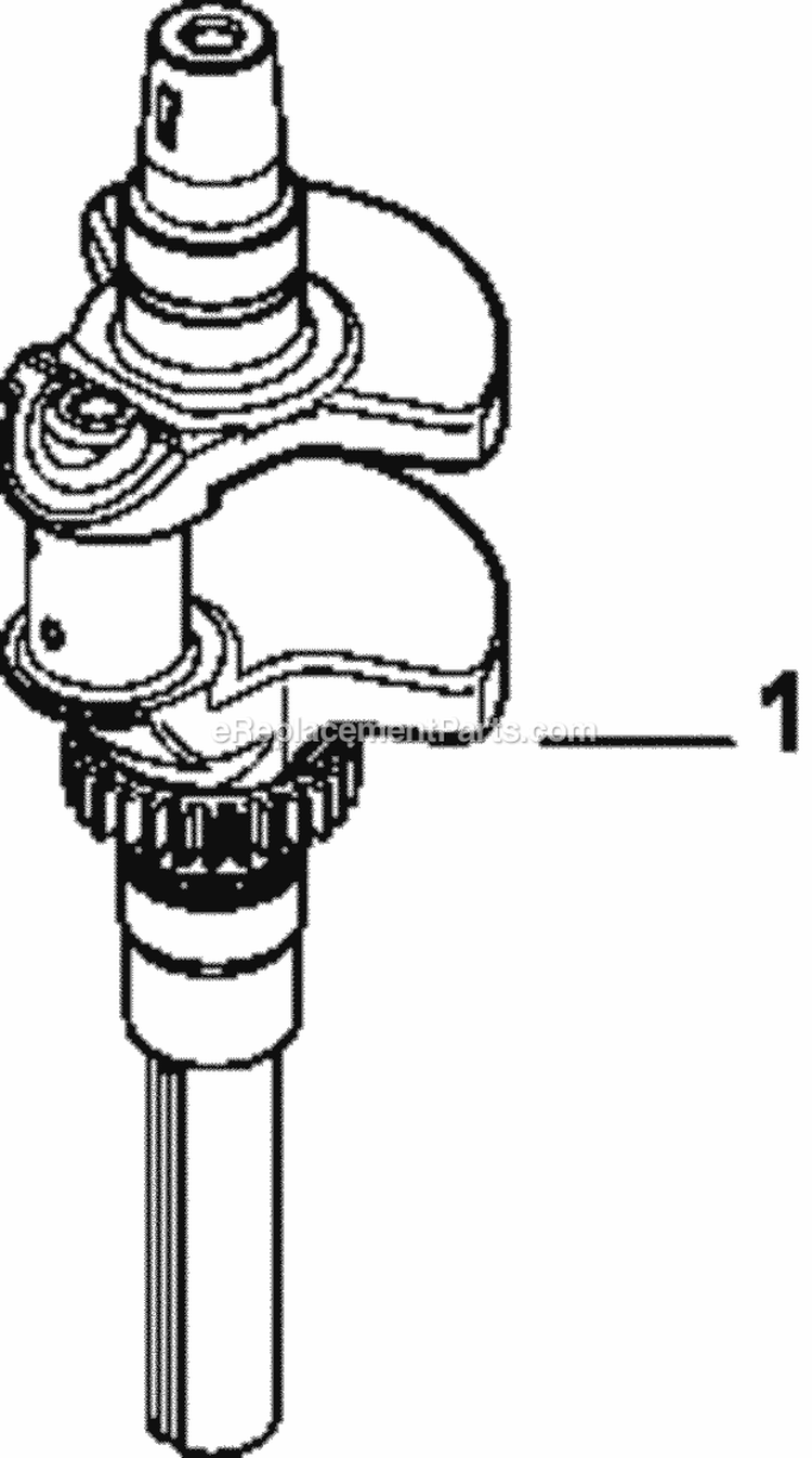 Page E Diagram and Parts List for ECV730-3012  Kohler Engine