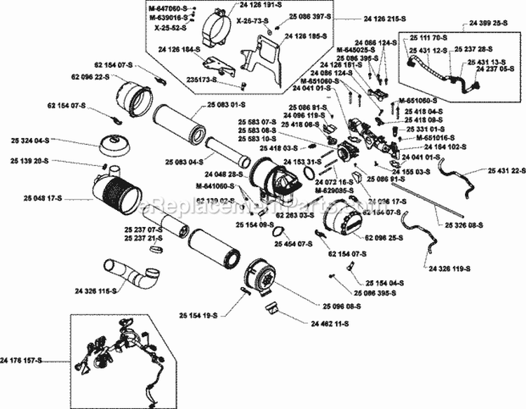 Page C Diagram and Parts List for ECV749-3013  Kohler Engine