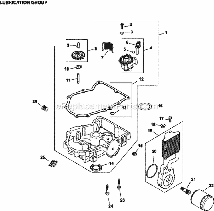 Page L Diagram and Parts List for ECV680-3001  Kohler Engine