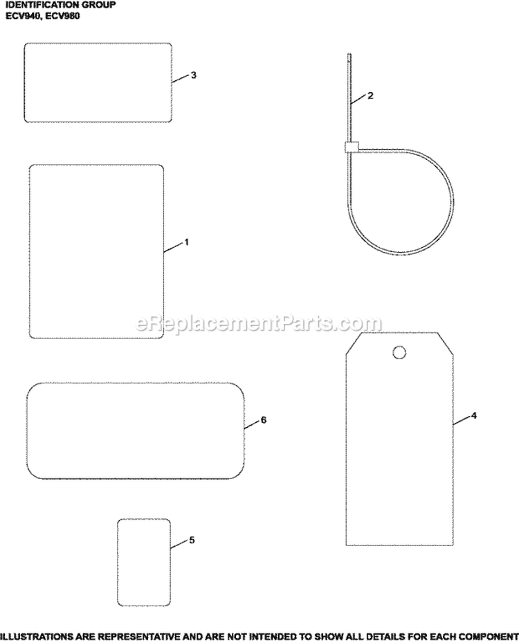 Page G Diagram and Parts List for ECV980-2012  Kohler Engine