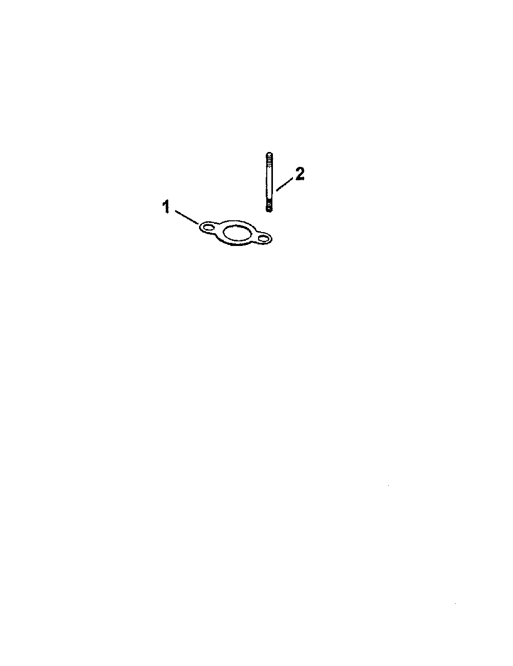 Exhaust Diagram and Parts List for CV26S-69540  Kohler Engine