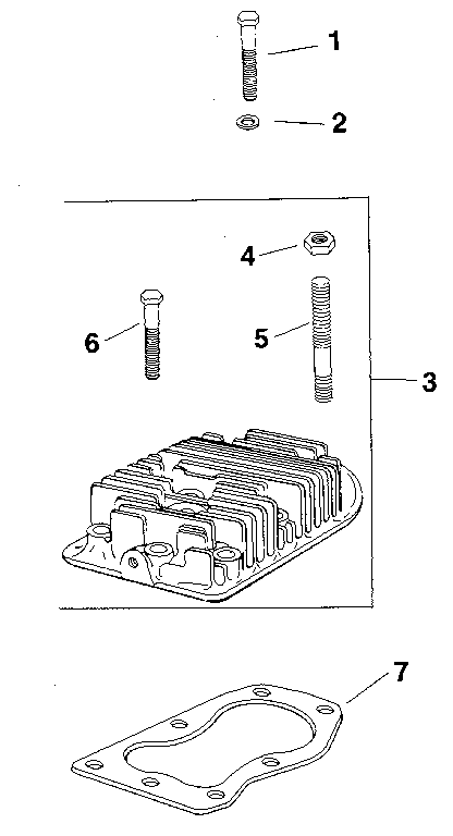 Cylinder head - group 9 Diagram and Parts List for M8ST-301548  Kohler Engine