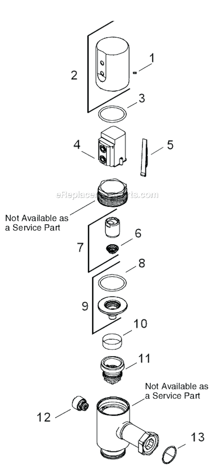Page A Diagram and Parts List for K-10949  Kohler 