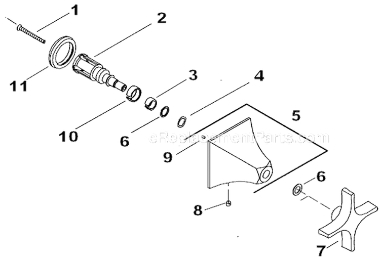 Page A Diagram and Parts List for K-T10421-3S  Kohler 
