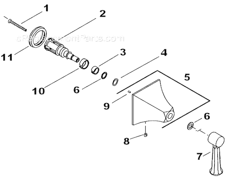 Page A Diagram and Parts List for K-T10421-4S  Kohler 