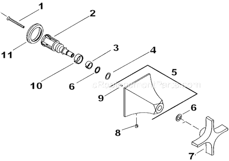Page A Diagram and Parts List for K-T10422-3S  Kohler 