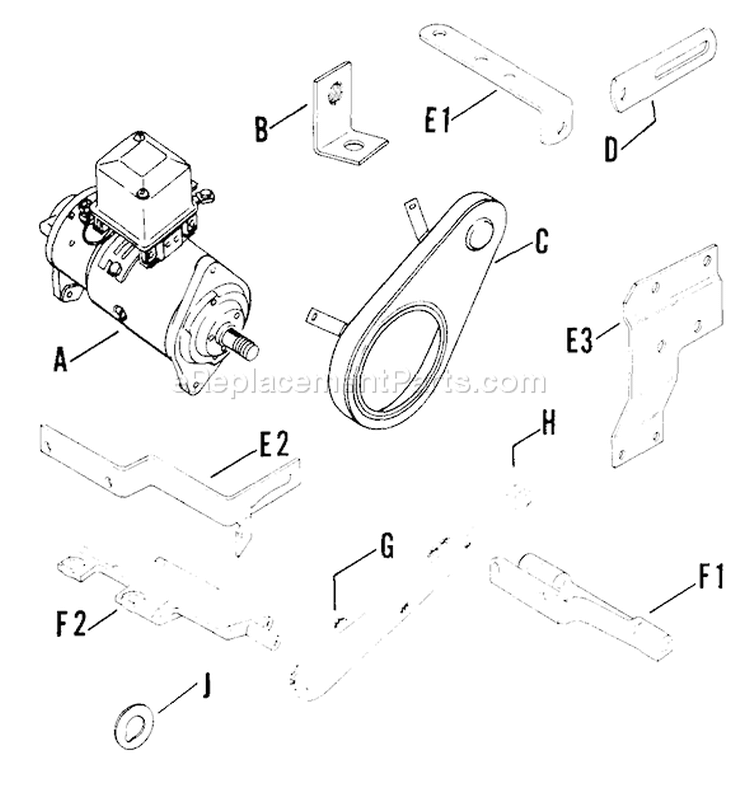 Page L Diagram and Parts List for K141-29171  Kohler Engine