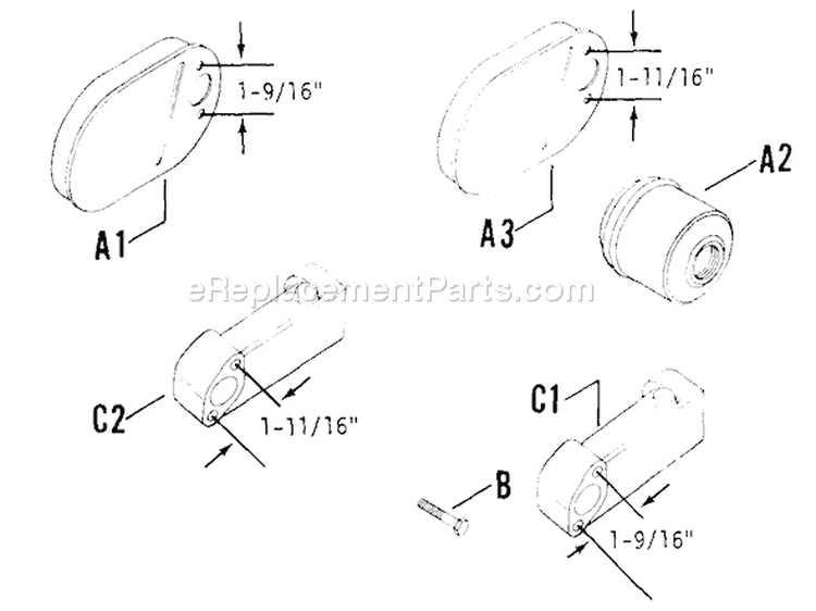 Page K Diagram and Parts List for K141-29161  Kohler Engine