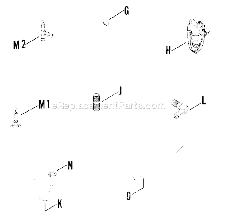 Page Q Diagram and Parts List for K141-29161  Kohler Engine