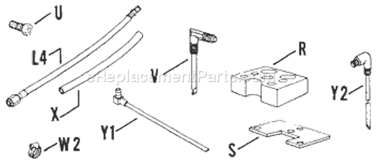 Page T Diagram and Parts List for K161-281266  Kohler Engine