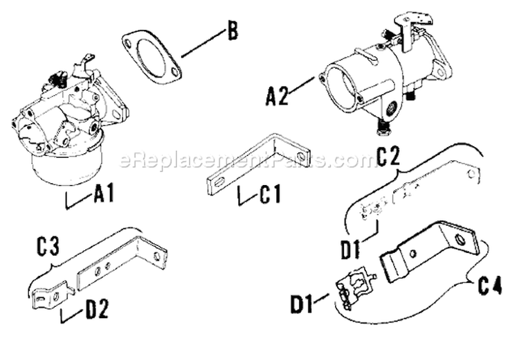 Page F Diagram and Parts List for K161-28379  Kohler Engine