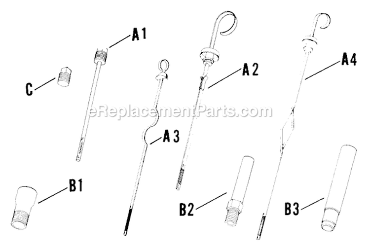Page K Diagram and Parts List for K161-28659  Kohler Engine