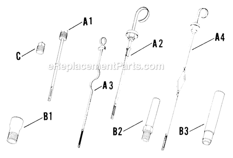 Page K Diagram and Parts List for K161-28660  Kohler Engine