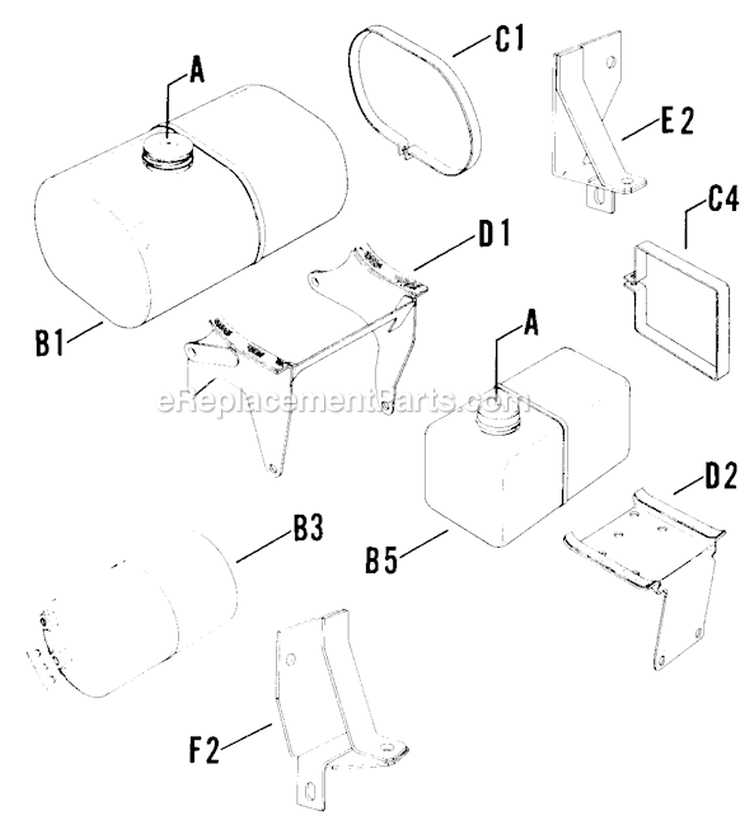 Page V Diagram and Parts List for K161-2866  Kohler Engine