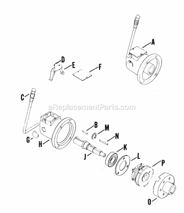 Page I Diagram and Parts List for K161-28887  Kohler Engine