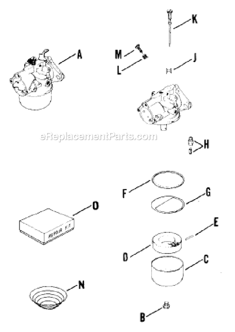 Page I Diagram and Parts List for K161-41202F  Kohler Generator