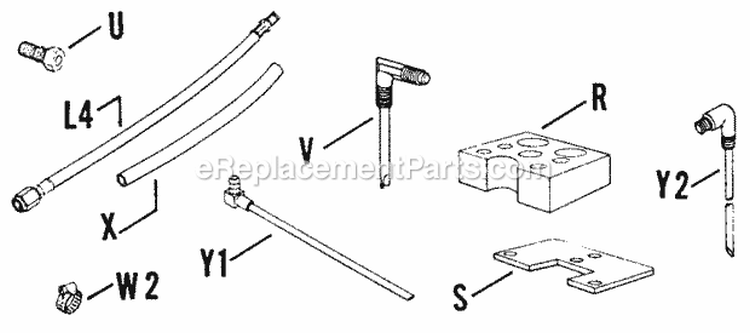 Page U Diagram and Parts List for K161-4168E  Kohler Generator