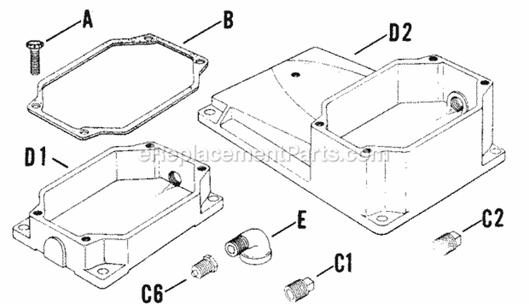 Page S Diagram and Parts List for K161-281060  Kohler Engine