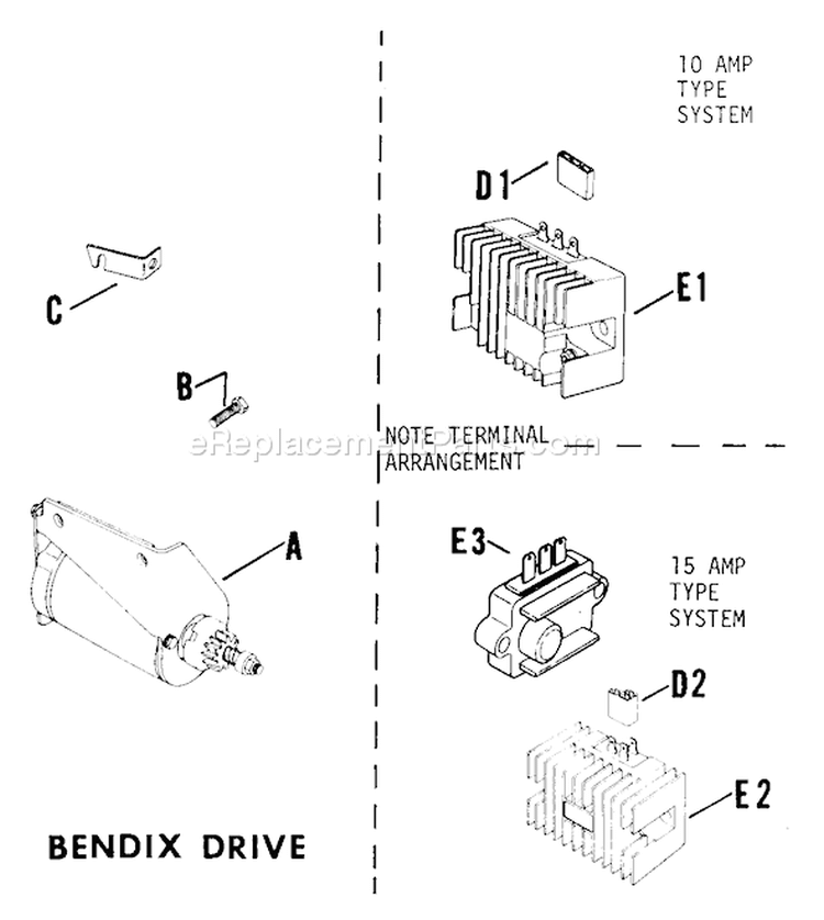 Page K Diagram and Parts List for K161-281138  Kohler Engine