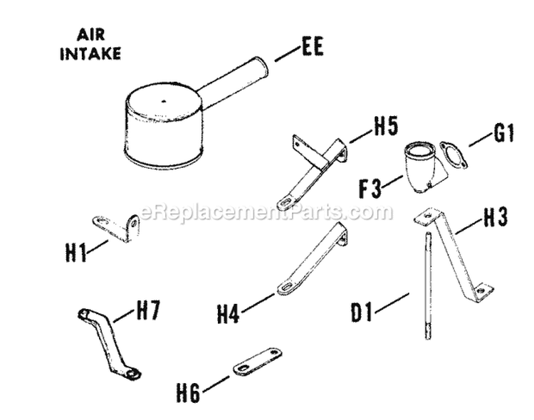 Page A Diagram and Parts List for K161-28102  Kohler Engine