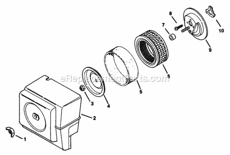 Page A Diagram and Parts List for K181-301000  Kohler Engine