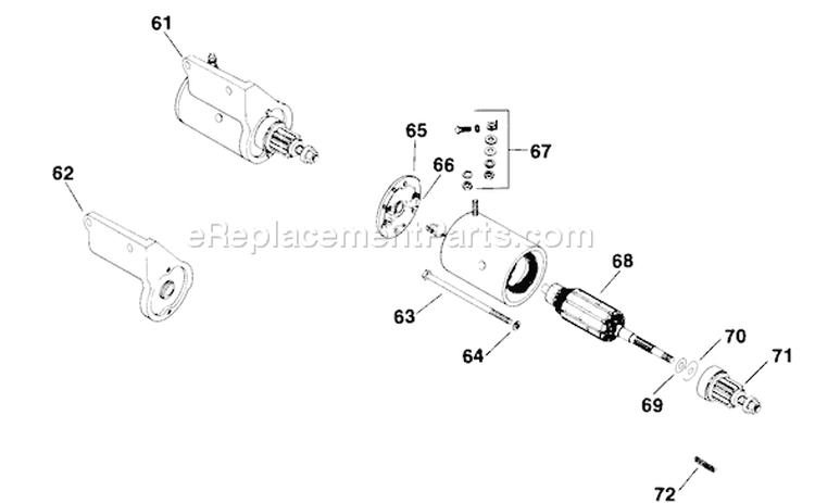 Page L Diagram and Parts List for K181-30424  Kohler Engine