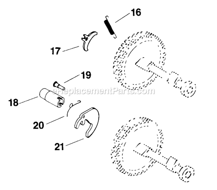 Camshaft_And_Valves_(Cont) Diagram and Parts List for K181-30795  Kohler Engine