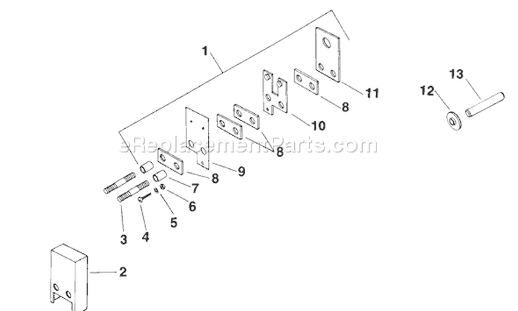 Page C Diagram and Parts List for K181-41404H  Kohler Generator