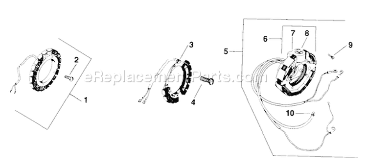 Page S Diagram and Parts List for K181-30424  Kohler Engine