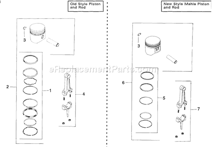 Page U Diagram and Parts List for K181-30287  Kohler Engine