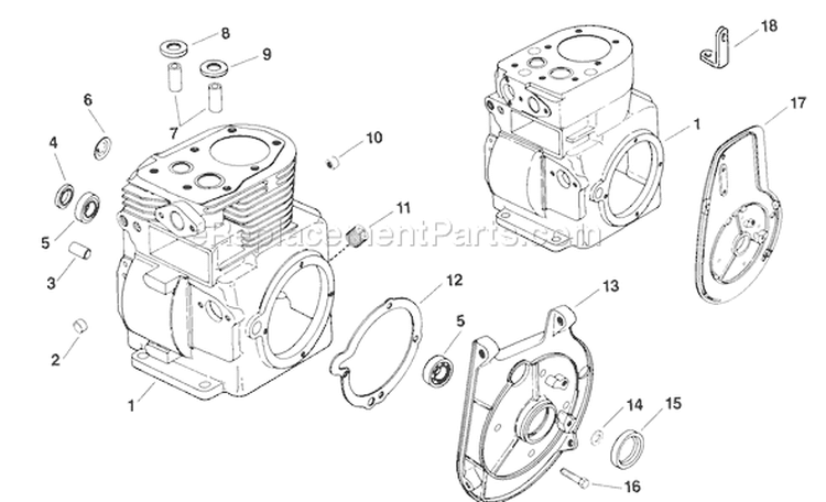 Page H Diagram and Parts List for K181-30287  Kohler Engine