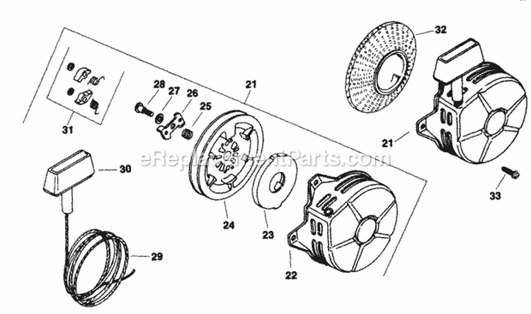 Page V Diagram and Parts List for K181-14317  Kohler Engine